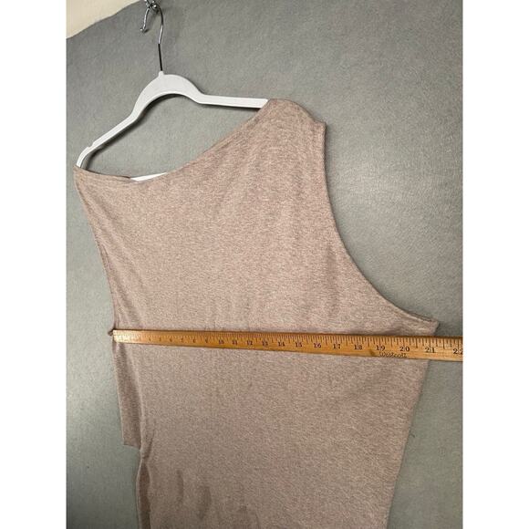 Reiss Claudine Women's Draped Knitted Dress Beige Nude Size XL‎ NWT $330 - Picture 3 of 6